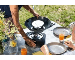 Campingaz 360 Grill (INT) Iron Grey -Outdoor Equipment Store Campingaz360Grill INT IronGreyInUse