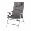 Coleman 5 Position Recliner Chair Aluminium