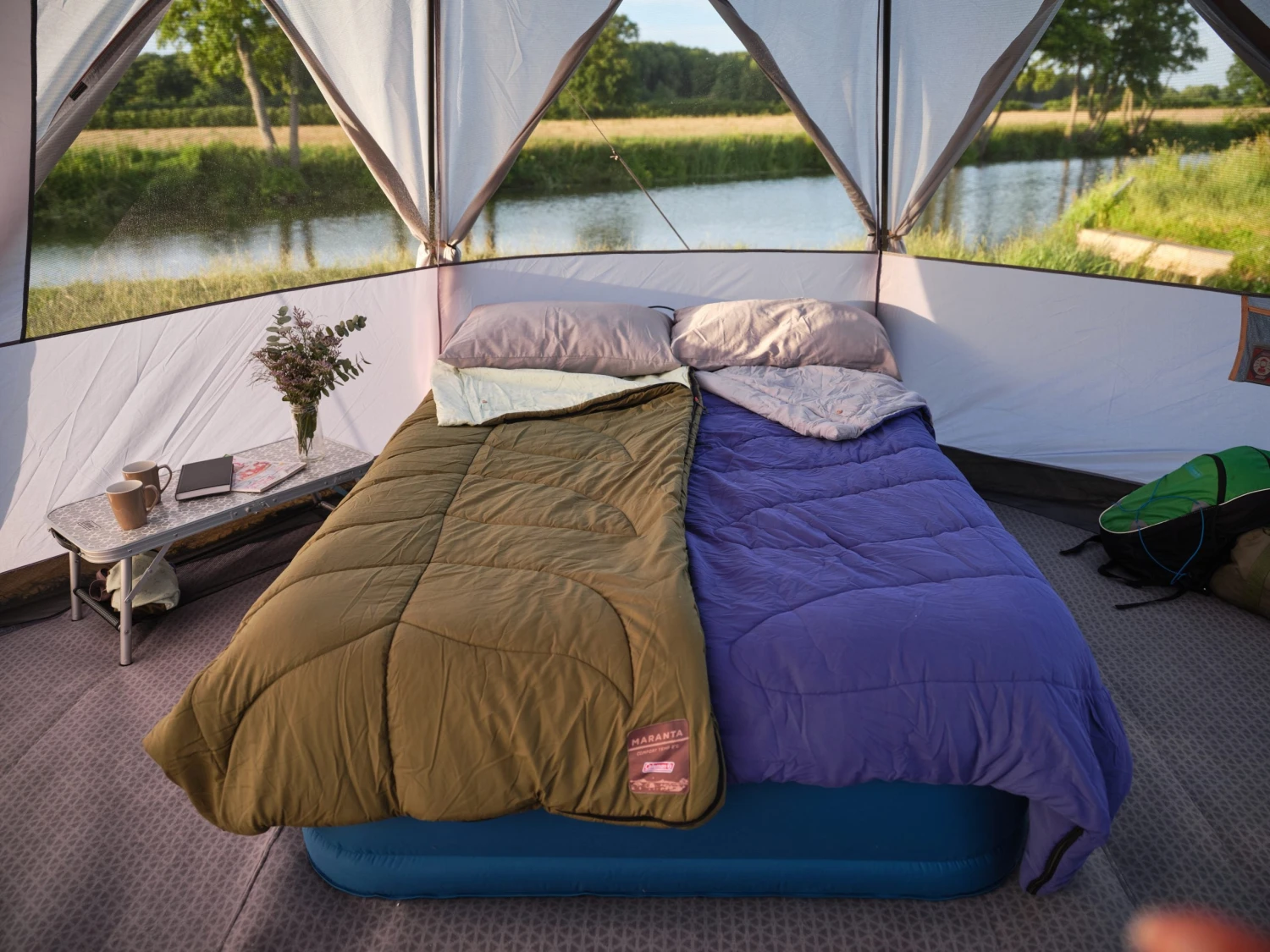 Coleman Cortes Octagon 8 Tent Grey 2023 2 Coleman Cortes Octagon 8 Tent Grey 2023 - Image 2