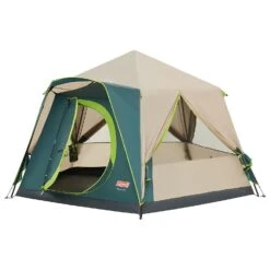 Coleman Polygon 5 Tent 2023 -Outdoor Equipment Store ColemanPolygon5Tent2023Open