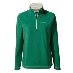 Craghoppers Womens Miska V Half Zip-Verde