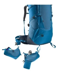 Deuter Aircontact Core 65+10 Reef Ink -Outdoor Equipment Store DeuterAircontactCore65 10ReefInkSidePacks