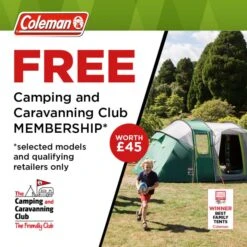 Coleman Weathermaster 4XL Air Blackout Tent 2023. -Outdoor Equipment Store FreeCampingandCaravanningClubMembership