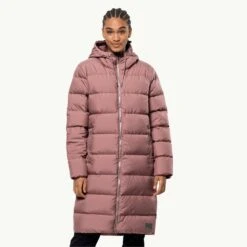 Jack Wolfskin Frozen Palace Coat Womens Afterglow