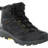 Jack Wolfskin Vojo Hike 3 Texapore Mid Mens Black Burley Yellow