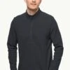 Jack Wolfskin Taunus Half Zip Mens Phantom