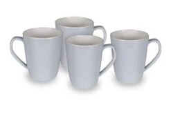 Kampa Classic Grey Non-Slip Mug Set
