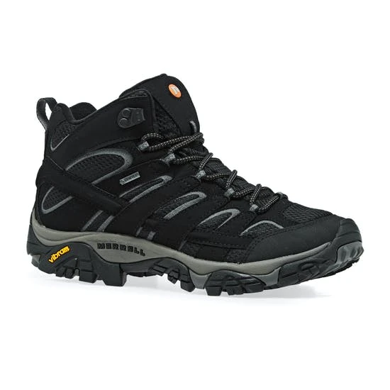 Merrell Moab 2 Mid Gore-Tex Black 1 Merrell Moab 2 Mid Gore-Tex Black