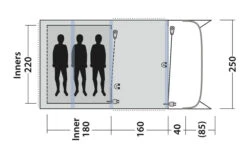 Outwell Elmdale 3PA 2023 -Outdoor Equipment Store OutwellElmdale3PA2023FloorPlan