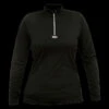 Paramo Cambia Zip Neck Top Womens Black