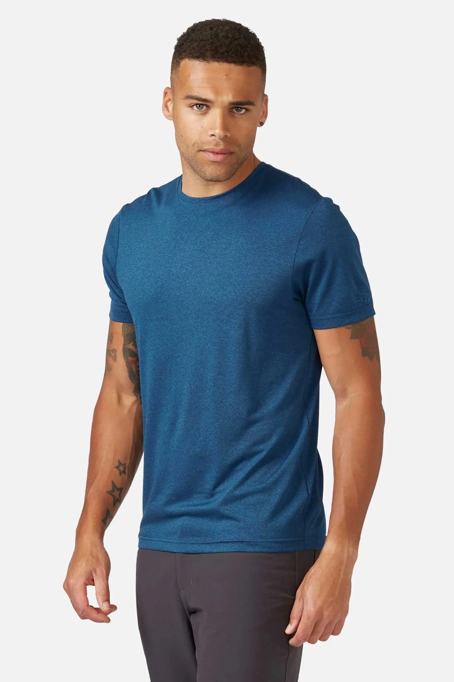 Rab Mantle Tee Nightfall Blue 1 Rab Mantle Tee Nightfall Blue