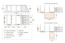 Vango Anantara IV Air 450XL 2023 -Outdoor Equipment Store VangoAnantaraIVAir450XL2023FloorPlan