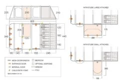 Vango Anantara IV Air TC 650XL 2023 -Outdoor Equipment Store VangoAnantaraIVAirTC650XL2023FloorPlan