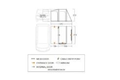 Vango Kela Air TC Low 2023 -Outdoor Equipment Store VangoKelaAirTCLow2023FloorPlan