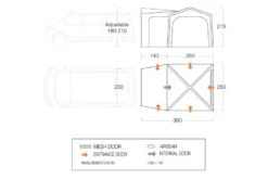 Vango Tailgate AirHub Low 2023 5 Vango Tailgate AirHub Low 2023 -Outdoor Equipment Store VangoTailgateAirHubLow2023FloorPlan