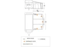 Vango Tuscany Air 500 Elements ProShield 2023 7 Vango Tuscany Air 500 Elements ProShield 2023 -Outdoor Equipment Store VangoTuscanyAir500ElementsProShield2023FloorPlan